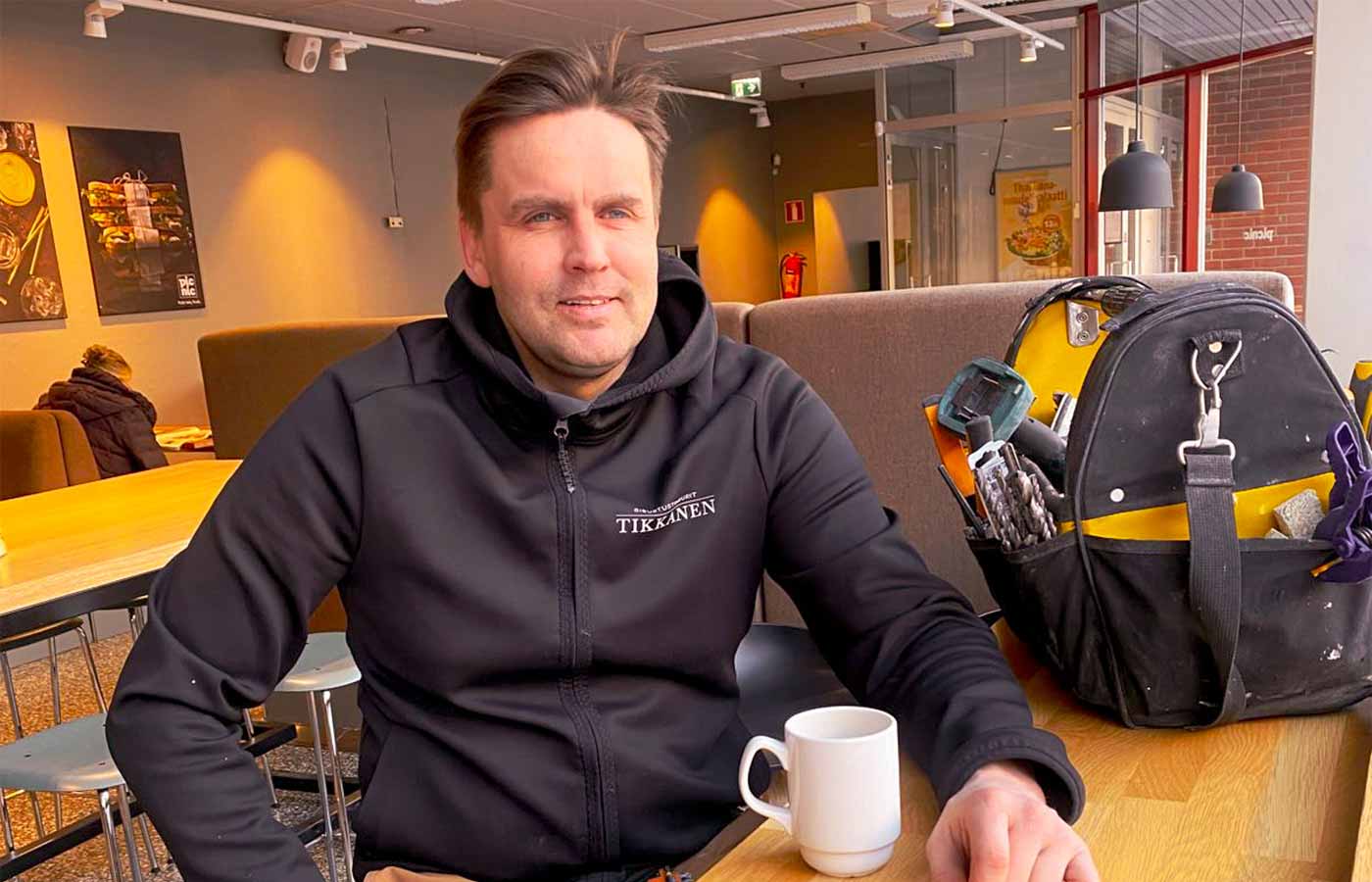 Sisustustimpurin tarina Tomi Tikkanen
