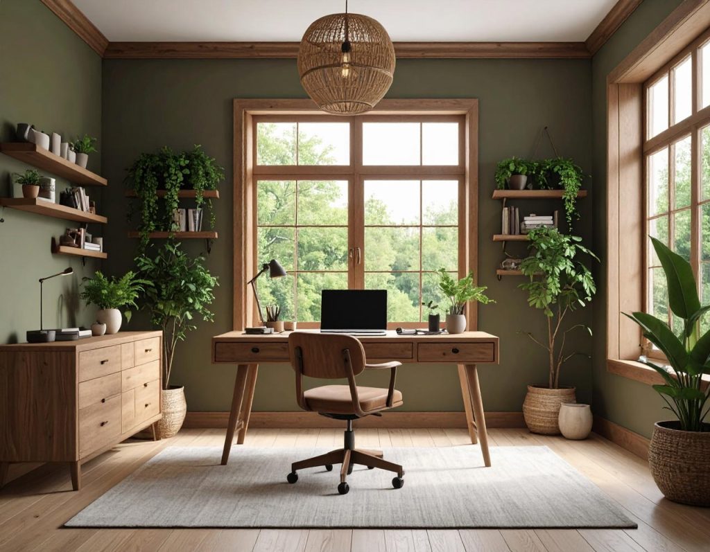 Sisustustimpuri - Kotitoimiston suunnittelu